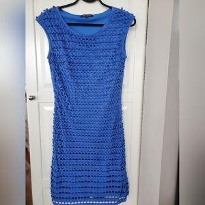 Unique Linea Domani Blue Dress - Ladies 6 - Like New